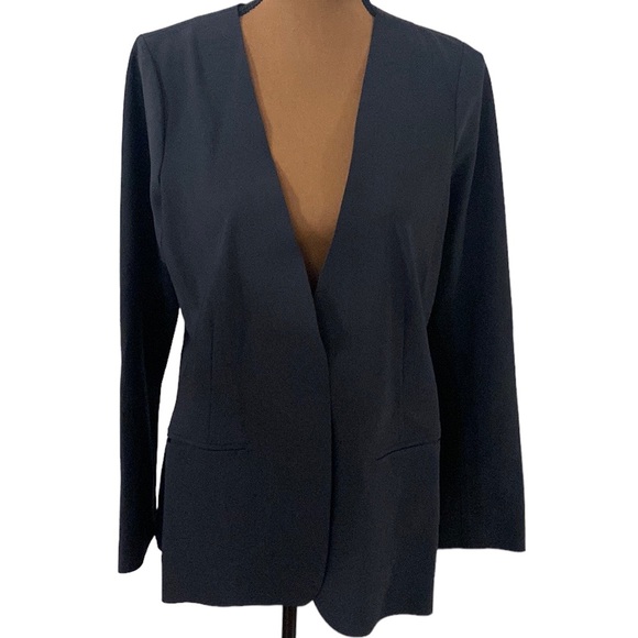 Athleta Jackets & Blazers - Athleta Avenue Blazer one snap button closure in black size 12